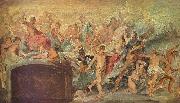 Peter Paul Rubens Die Blute Frankreichs unter der Regentschaft Marias von Medici, Skizze Sweden oil painting artist